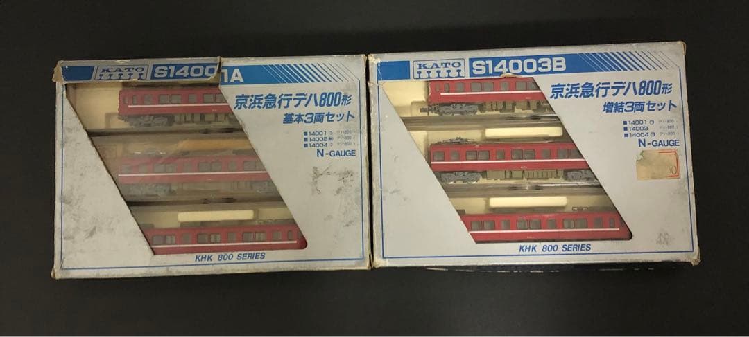 管理番号1659 京急 800形 新塗装 Nゲージ KATO製6両【駆動車難】
