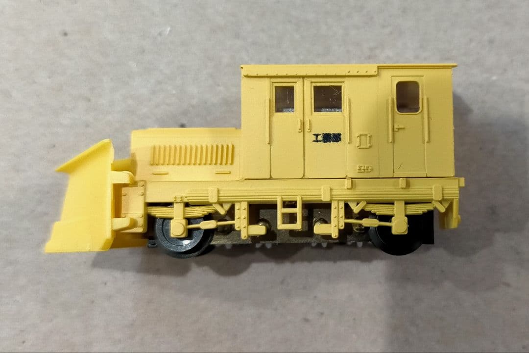 Nゲージ 津川洋行 排雪モーターカーTMC100BS 3窓 ラッセルヘッド付き