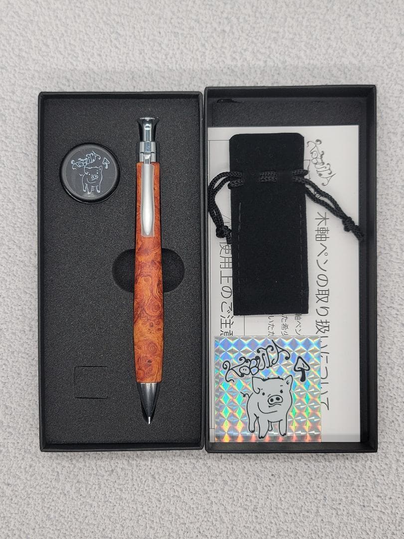 新品 こぶた工房 極上+花梨瘤 シャープペンシル0.5 - メルカリ