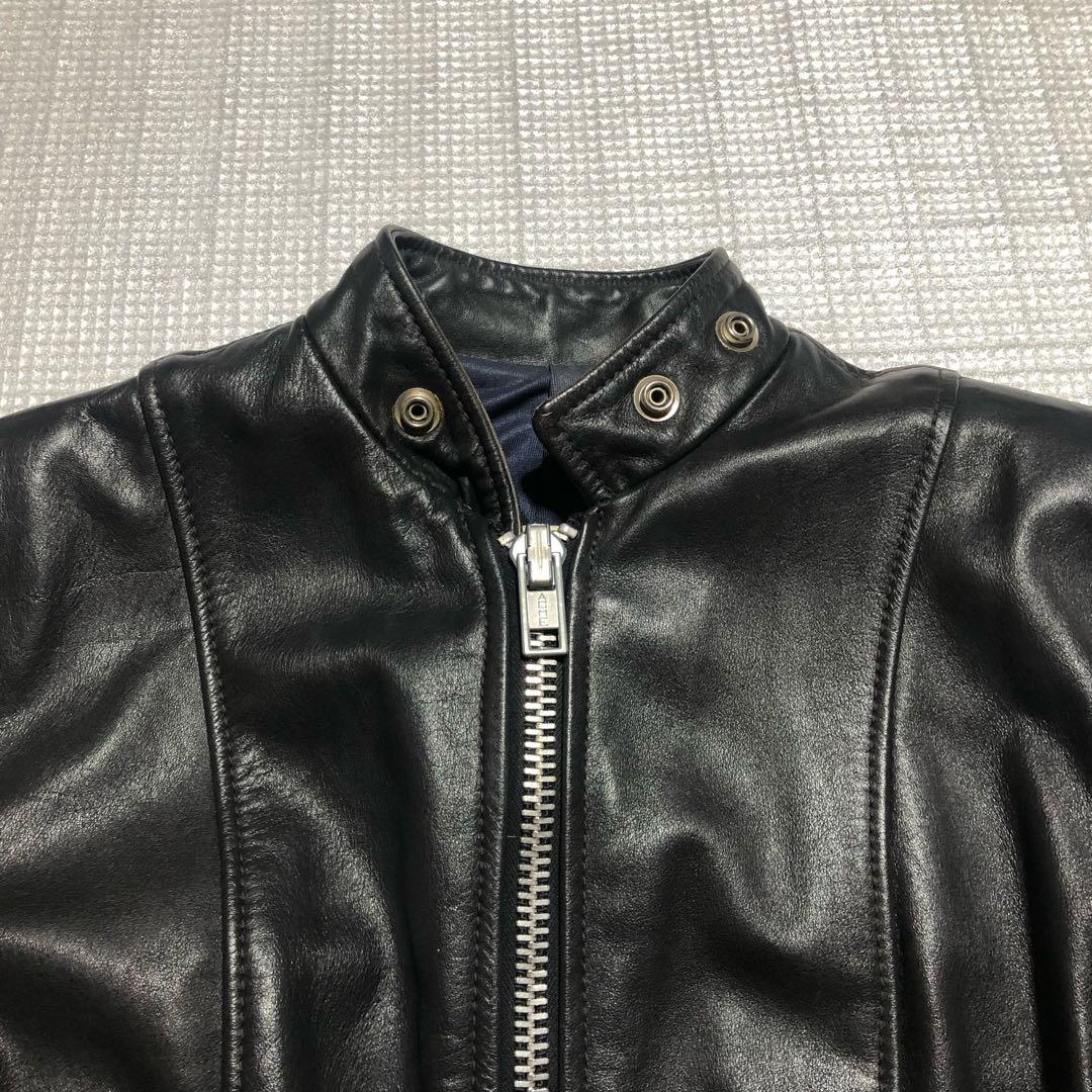 70's Brimaco レザー ライダース ジャケット XS相当 ヴィンテージ