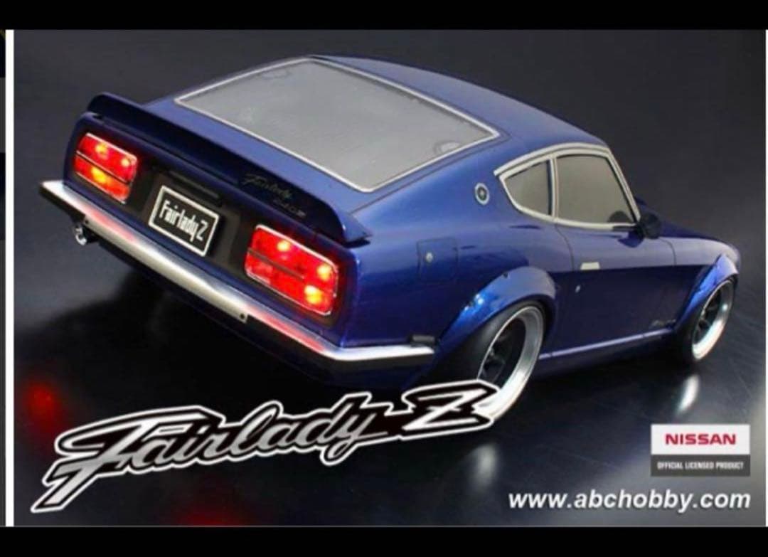 abcホビー バリバリカスタム　ニッサン　フェアレディz　1/10ラジコンボディ