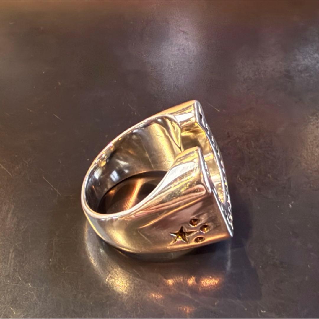 SILVER925 HORSESHOE DESIGN BIG RING/リング