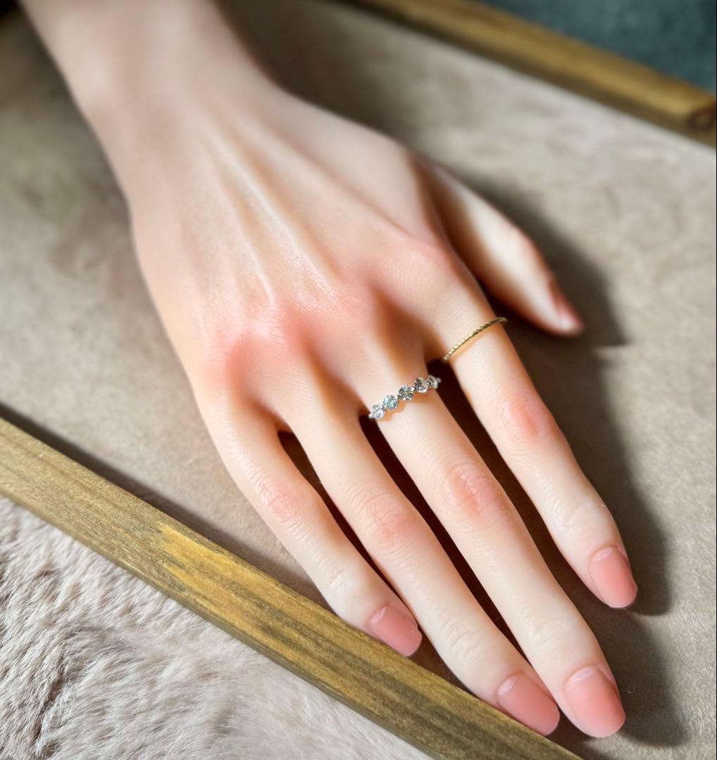 照り輝き◎！豪華1.00ct◆pt900*13号*ダイヤモンドリング*プラチナ