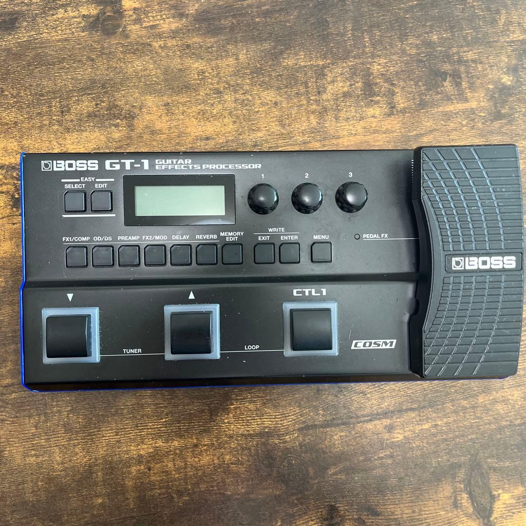 BOSS GT-1 (使い方解説書付き) 【音作り】マルチエフェクターの使い方