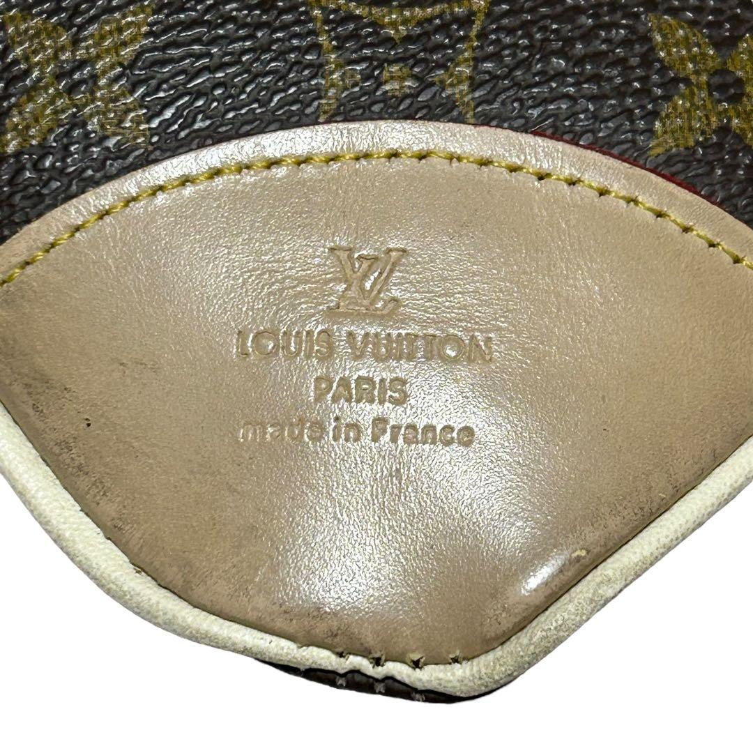 LOUIS VUITTON クッションカバー　モノグラム　ブラウン