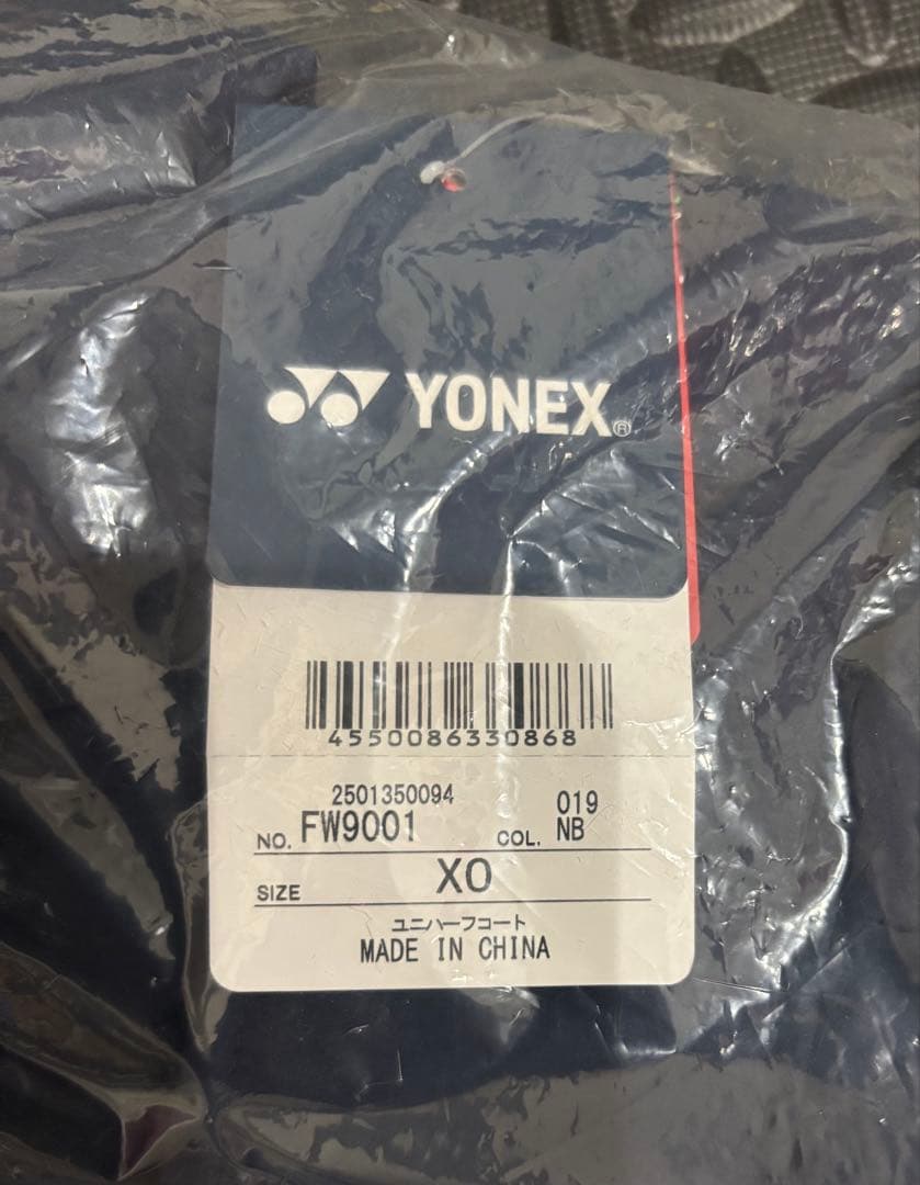 YONEX　ハーフコートFW9001 019 XO