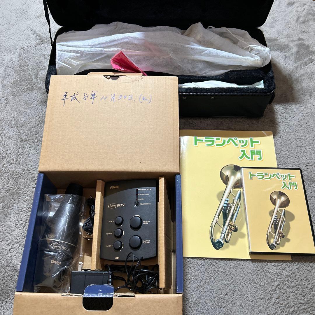 トランペット　入門書　DVD サイレントブラス　セット