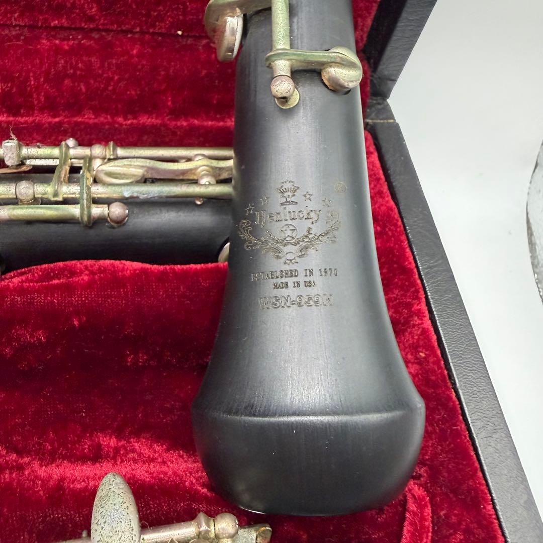 希少 ✨ Henlucky オーボエ WSN-959N ヴィンテージ楽器