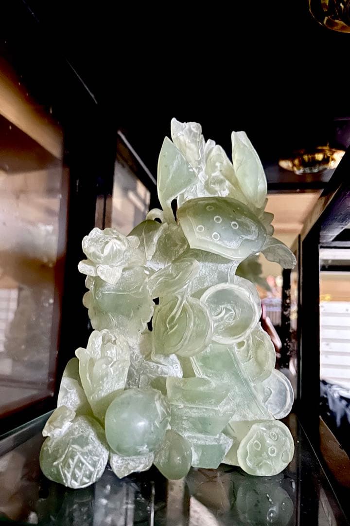 中国 翡翠 美しい陶磁器 古美術 骨董品 美術 中国美術 中国古玩 時代物