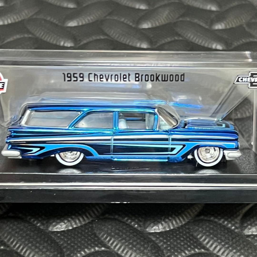 ミニカー Hotwheels RLC 1959 CHEVROLET BROOKWOOD