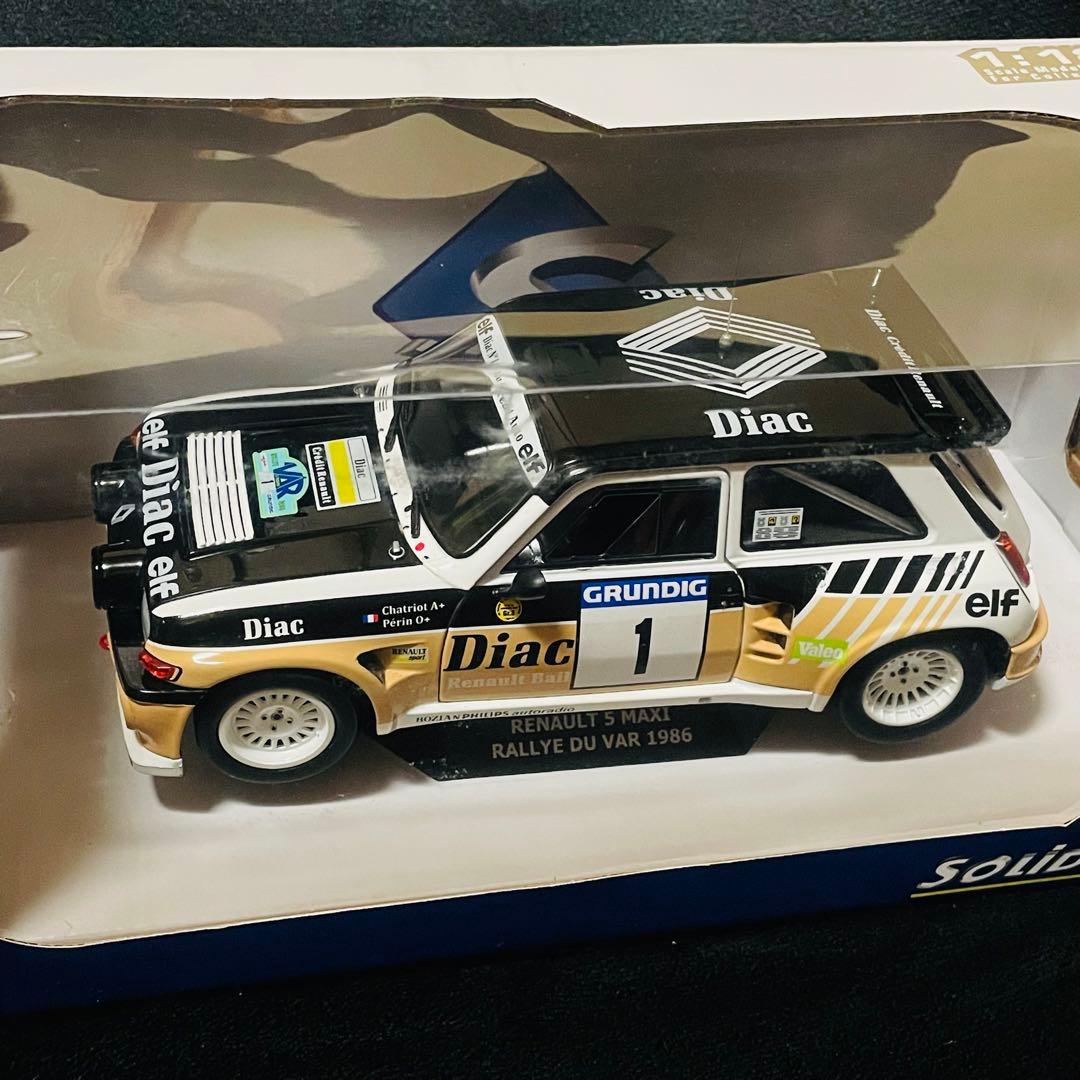 ワンオフカスタム 1/18 Solido ルノー 5 マキシ ターボ グループB