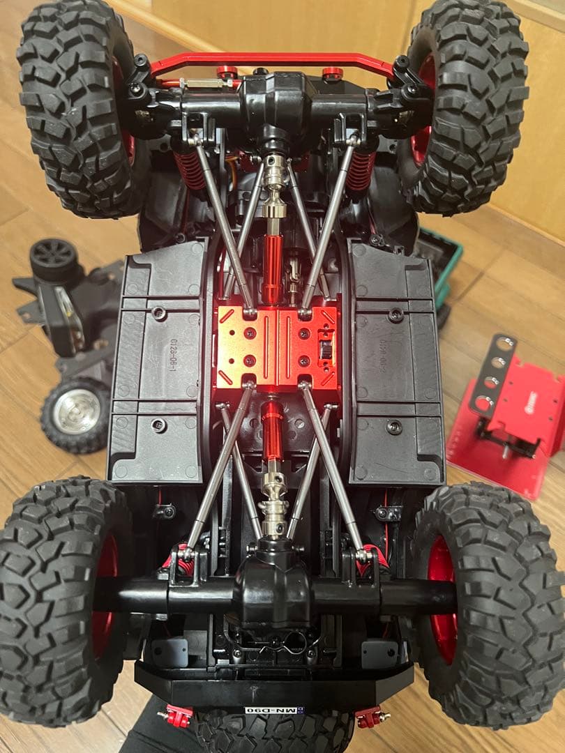 MN128金属アップグレードした　バッテリー1500mahアップ