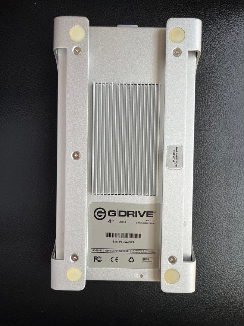 G-Technology G-DRIVE 4TB 外付けHDD（0G02930）