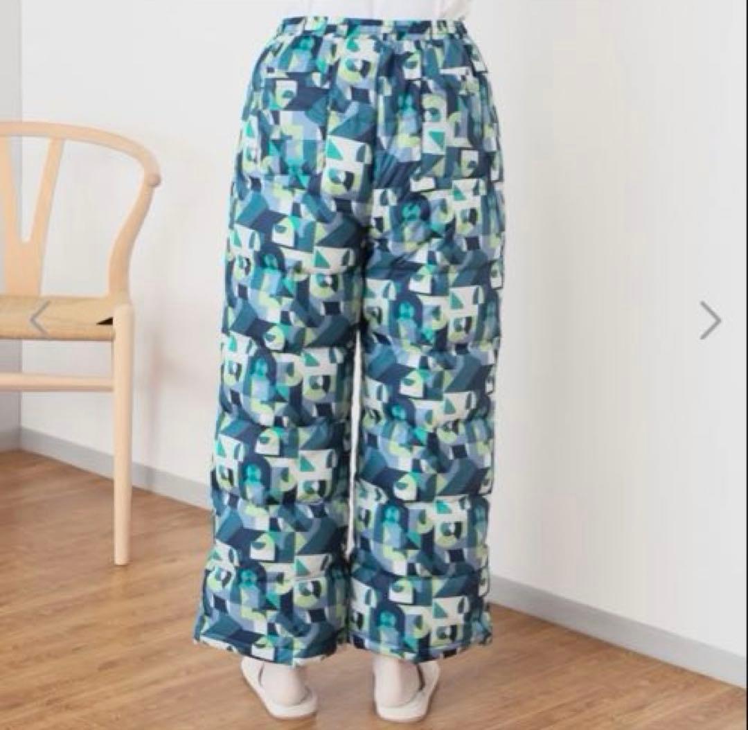 モリリン軽くてあったか ホワイトダックダ ウン羽毛パンツ　男女兼用