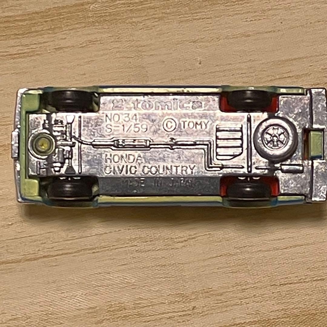 トミカ ホンダ シビック カントリー 東京ガス No.34 1/59