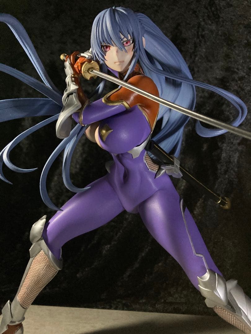 塗装完成品 nomake ガレージキット 対魔忍 秋山凛子