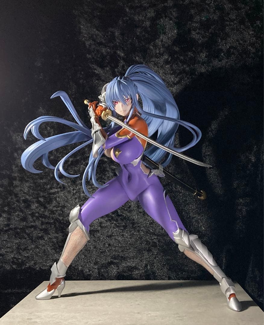 塗装完成品 nomake ガレージキット 対魔忍 秋山凛子