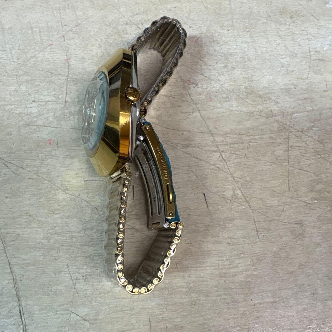 ラドー　ダイヤスター　ゴールド 自動巻き時計 ダイヤモンドパターン