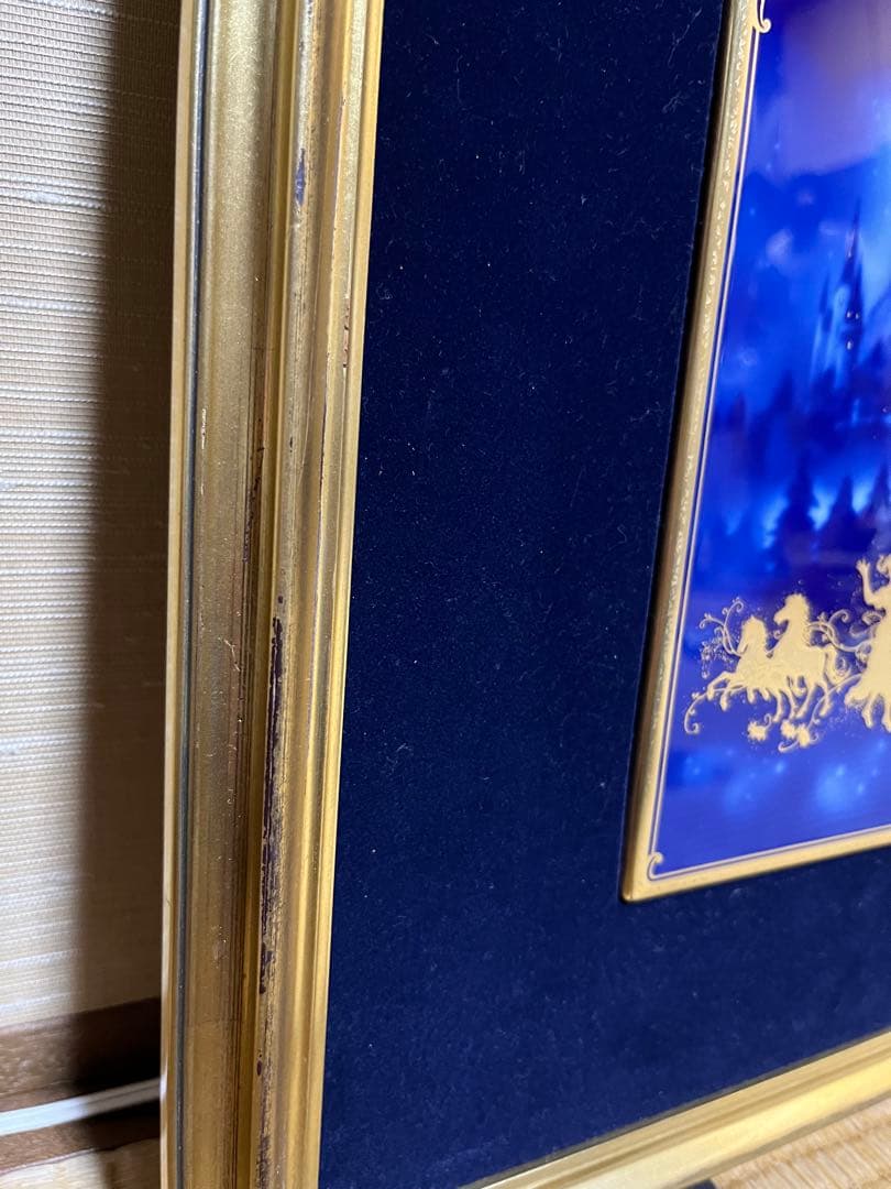 大倉陶園 陶板 シンデレラマジック 陶額