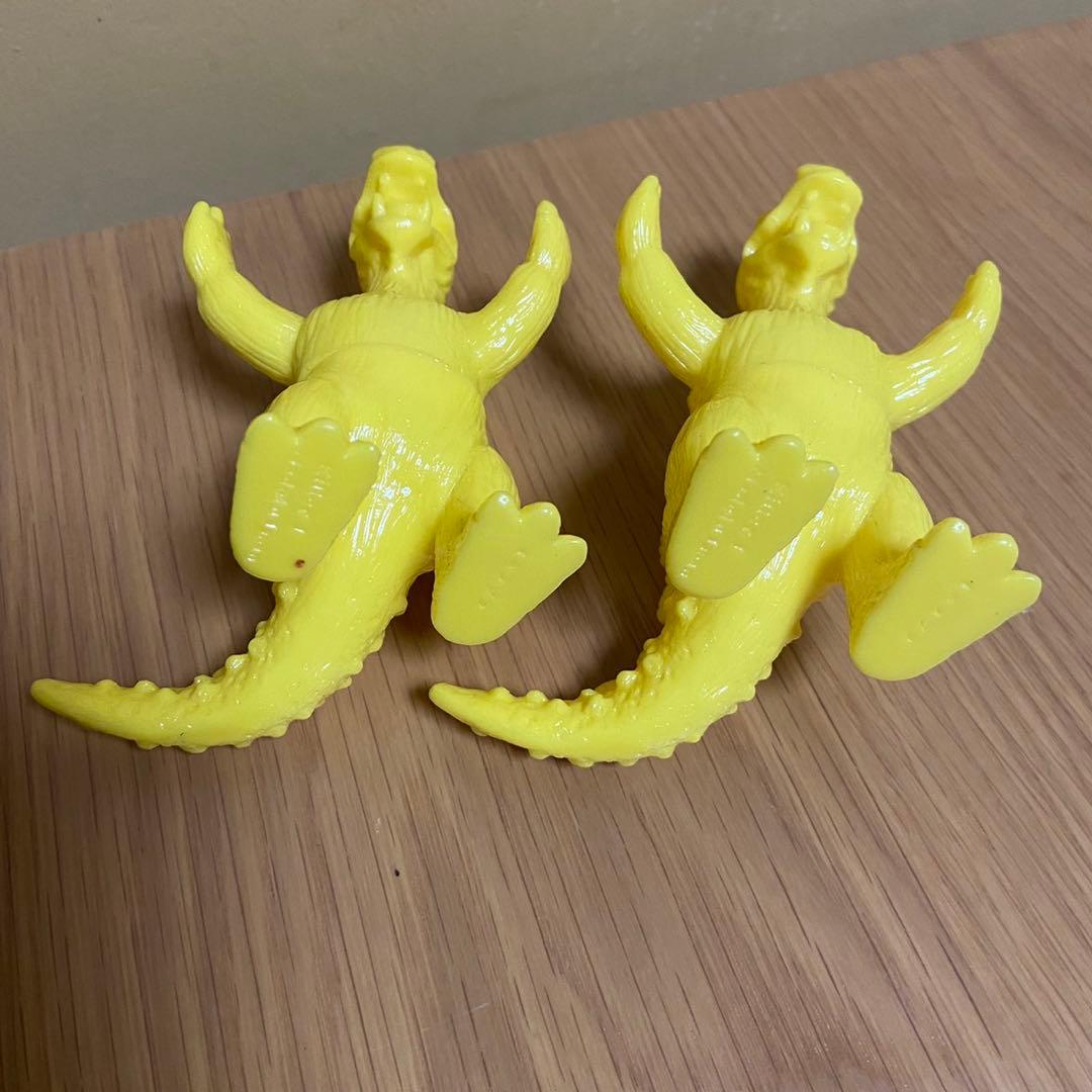 Killer J ミニサルモン ミニメヅラ 黄色成型　未塗装ソフビ 5427