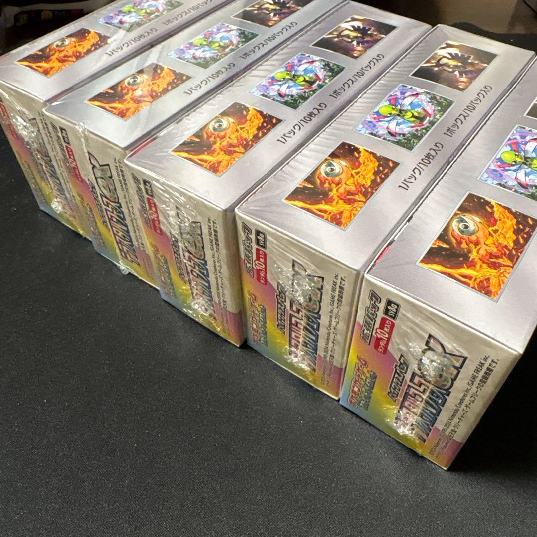 テラスタルフェスex 未開封シュリンク付き　5box