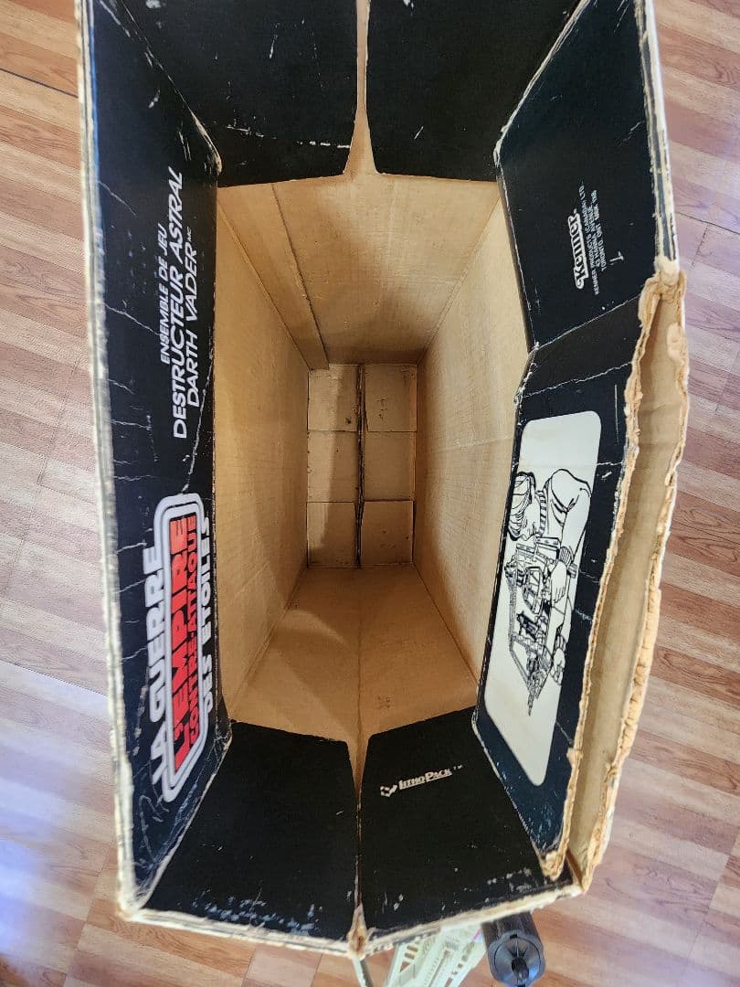 オールドケナー　ケナー　ダースベイダースターデストロイヤープレイセット　箱付き