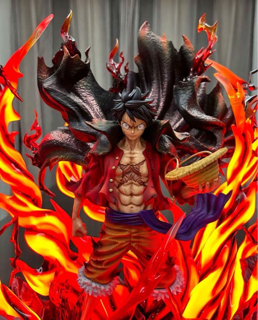 ワンピース ルフィ【覇王色覇気】 ガレージキット フィギュア POP1/8