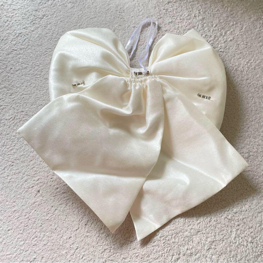 ウェディングドレス　取り外し可能ロールカラー付き　フルオーダー　着用1日限り