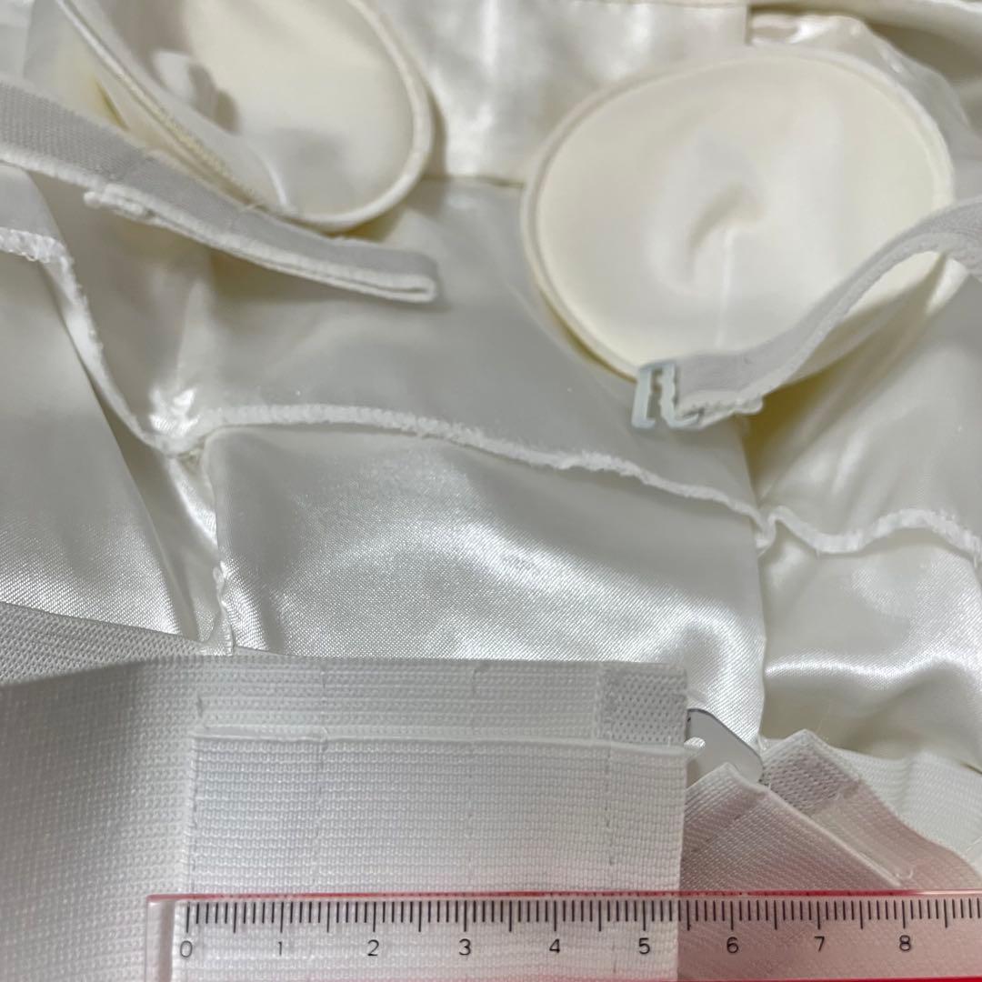 ウェディングドレス　取り外し可能ロールカラー付き　フルオーダー　着用1日限り