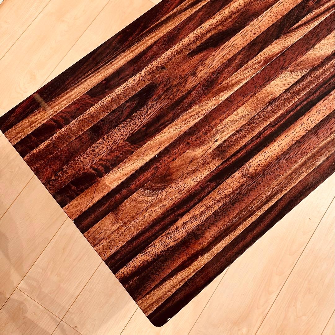 極レアThe arth 角男 スノーピーク ワンアクションローテーブル竹