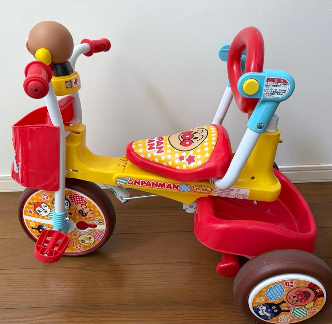 それいけ！アンパンマン オールインワンUPII 折りたたみ 三輪車 - メルカリ