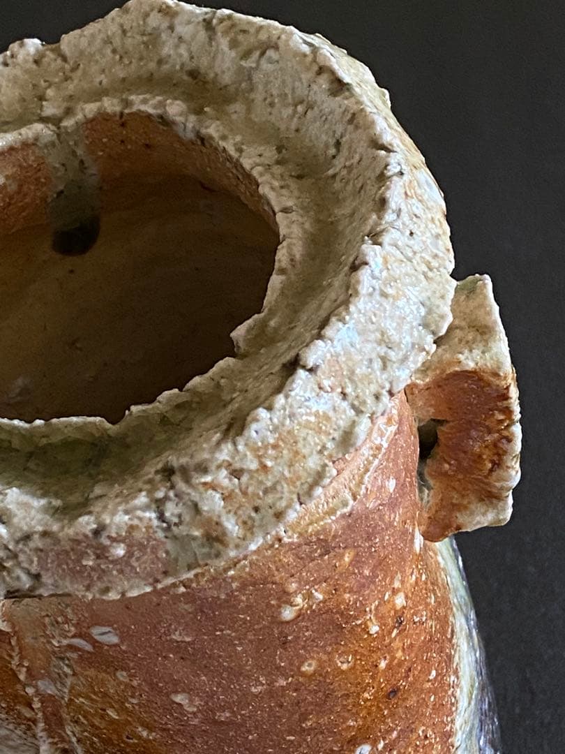 信楽焼 花瓶 花器 花入 井村侊生 N12