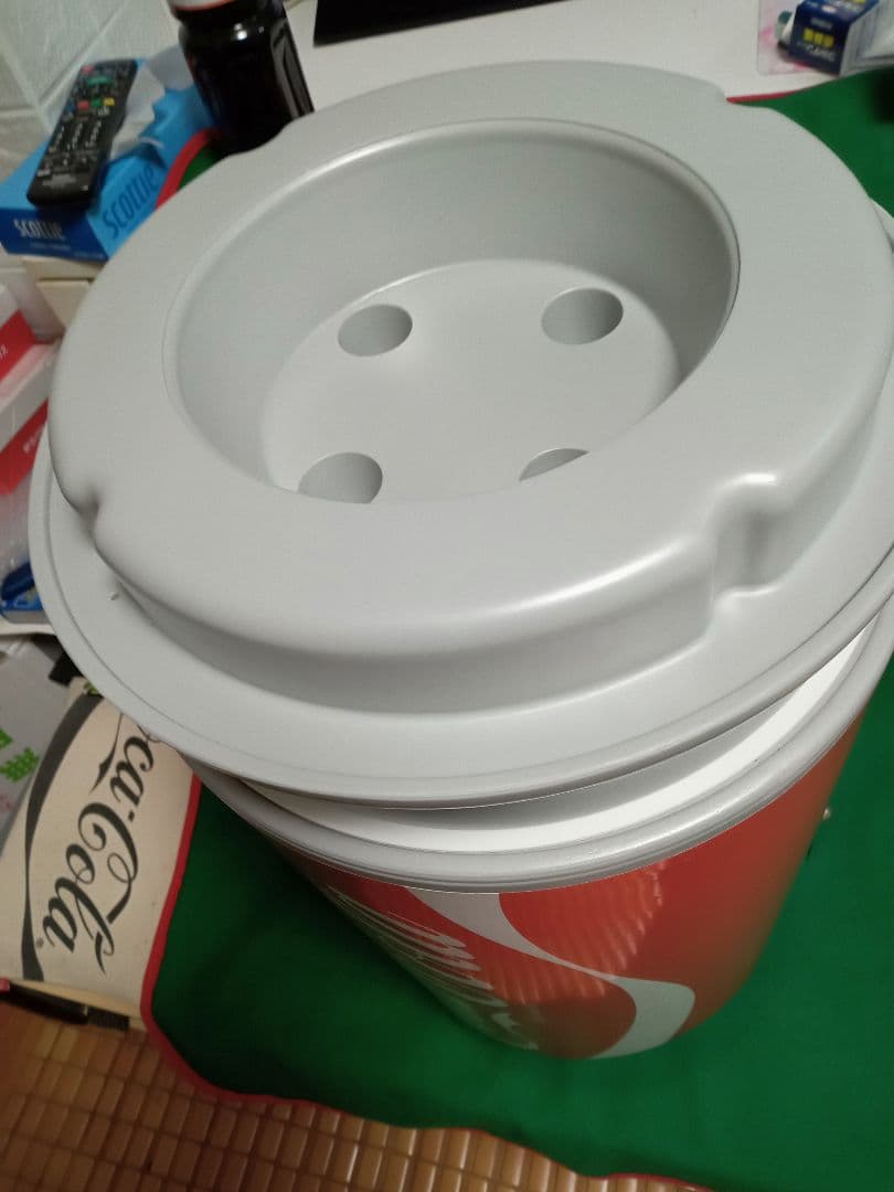 美品未使用Coca-Cola 缶型クーラー 大容量 キャスター付き