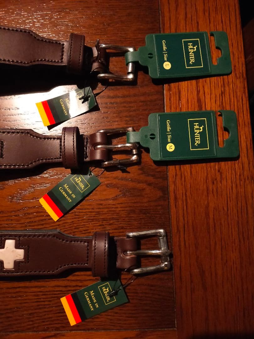 3本セット 未使用保管品 HUNTER ハンター ドイツ製 犬用 首輪