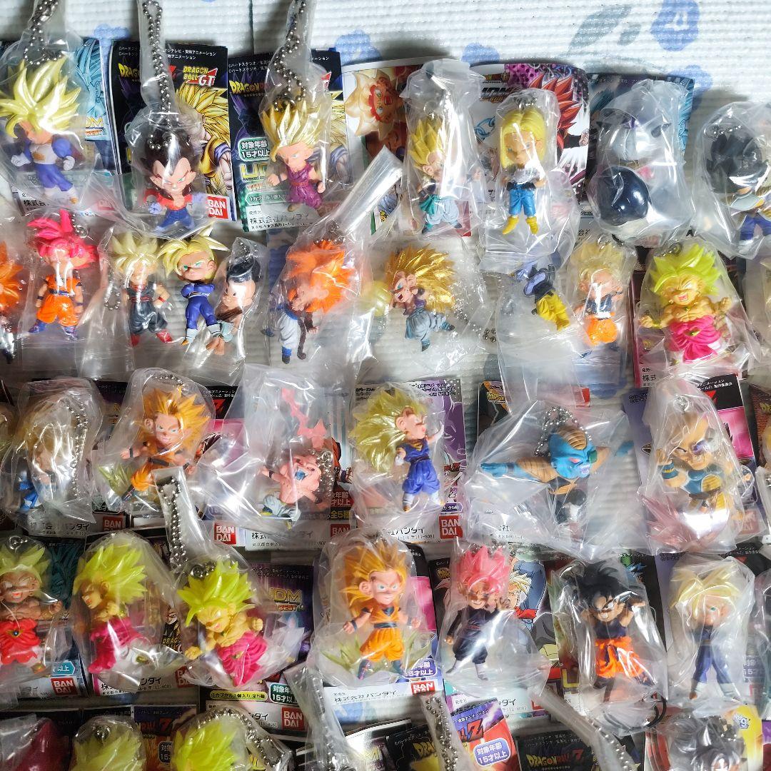ドラゴンボール　UDM　ガチャ　キーホルダー　大量　126個セット