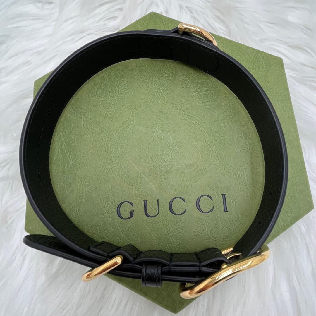 新品✨グッチ GUCCI インターロッキング ペット首輪 カラー 愛犬 新品