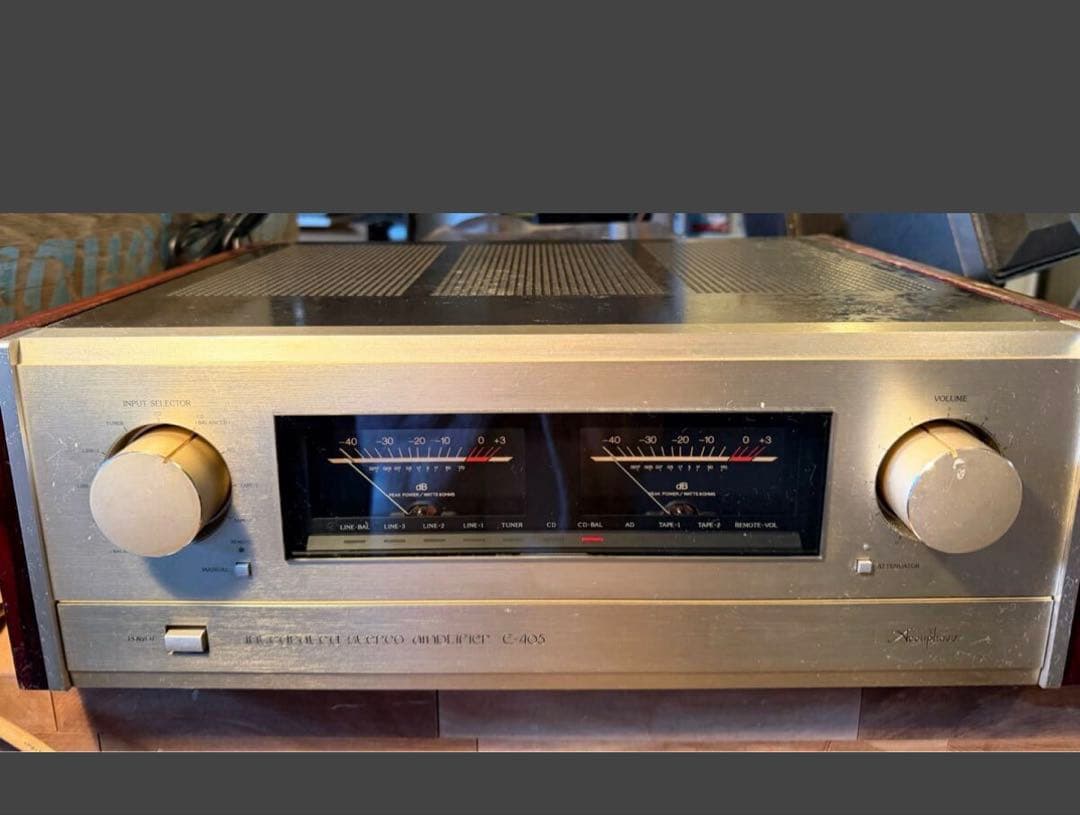 Accuphase E-405 プリメインアンプ｜動作品 アキュフェーズ - メルカリ