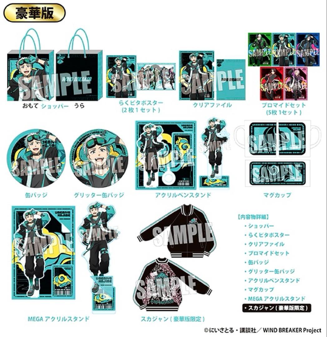 WIND BREAKER ハッピーバッグ 豪華版 梅宮 一