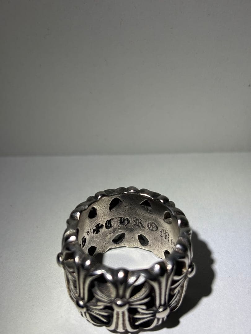 セメタリークロスリング　シルバー925　21号程度