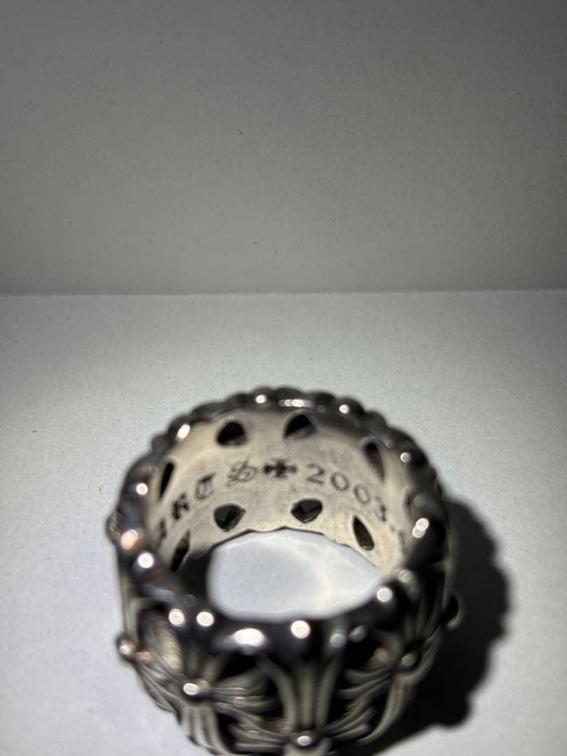 セメタリークロスリング　シルバー925　21号程度