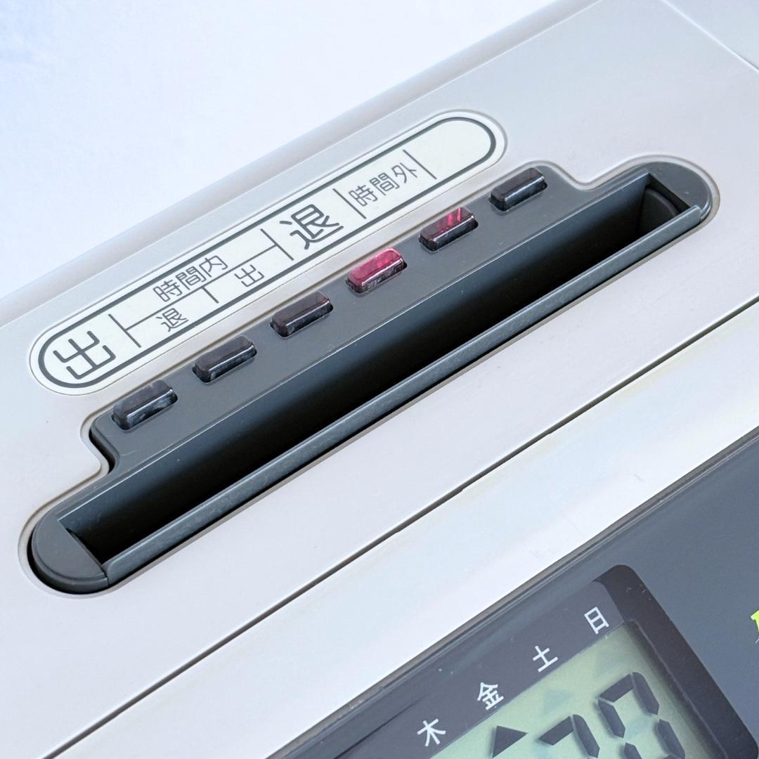 【良品】高機能！アマノ BX6200G 電子タイムレコーダー 打刻勤怠管理