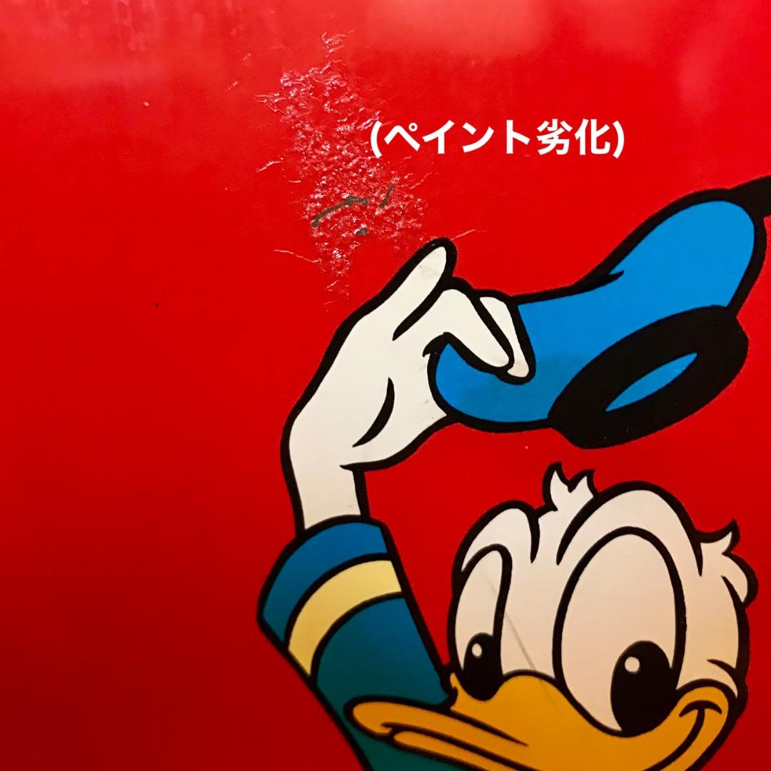 【2個】ディズニー　ミッキー&ドナルド　ロープバケット　レア年代物