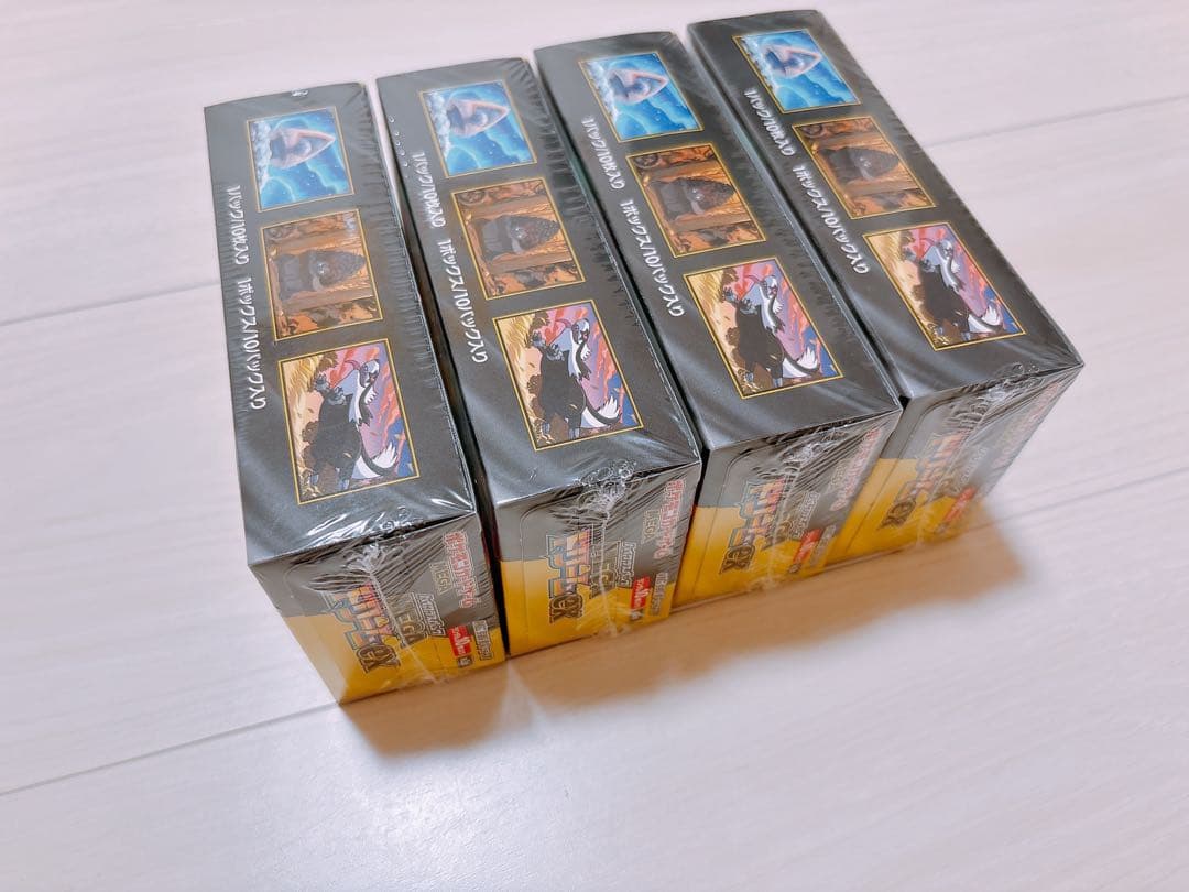 ポケモンカードMEGAドリームex シュリンク付 ４BOX
