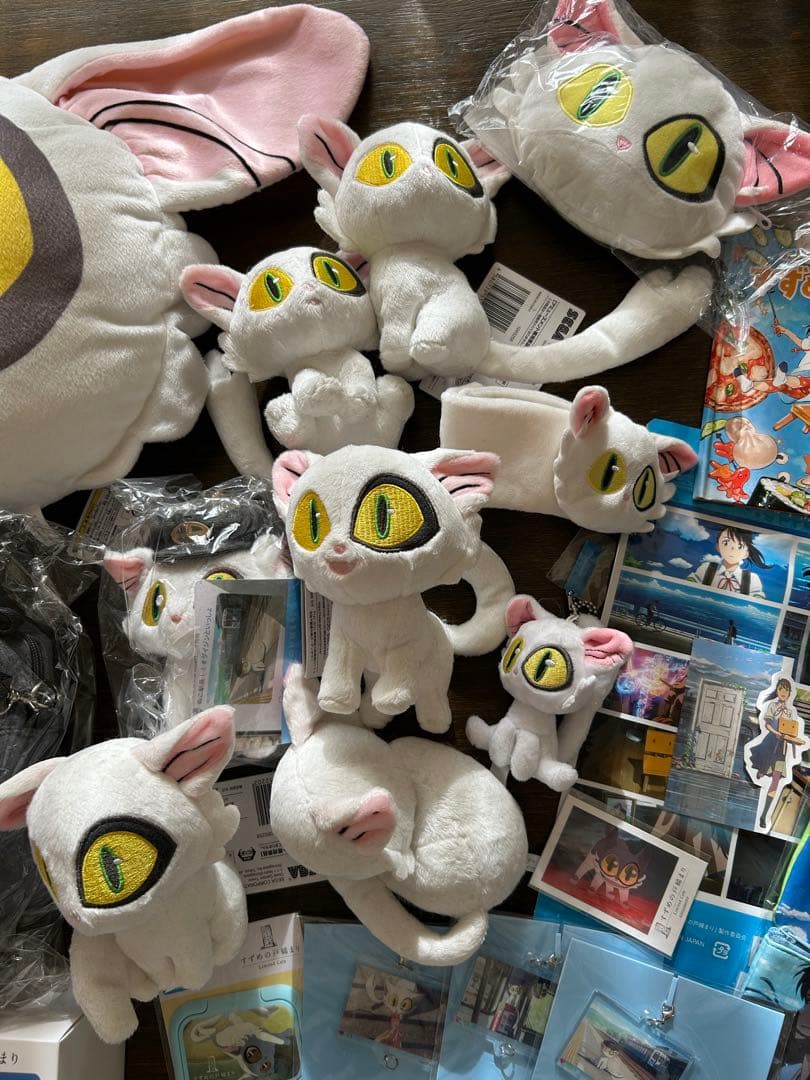 すずめの戸締まり　ダイジンぬいぐるみ、アミューズメント、一番くじ、入場特典etc