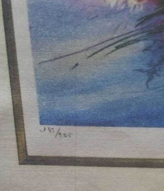 フランスCLAUDE MARS リトグラフです