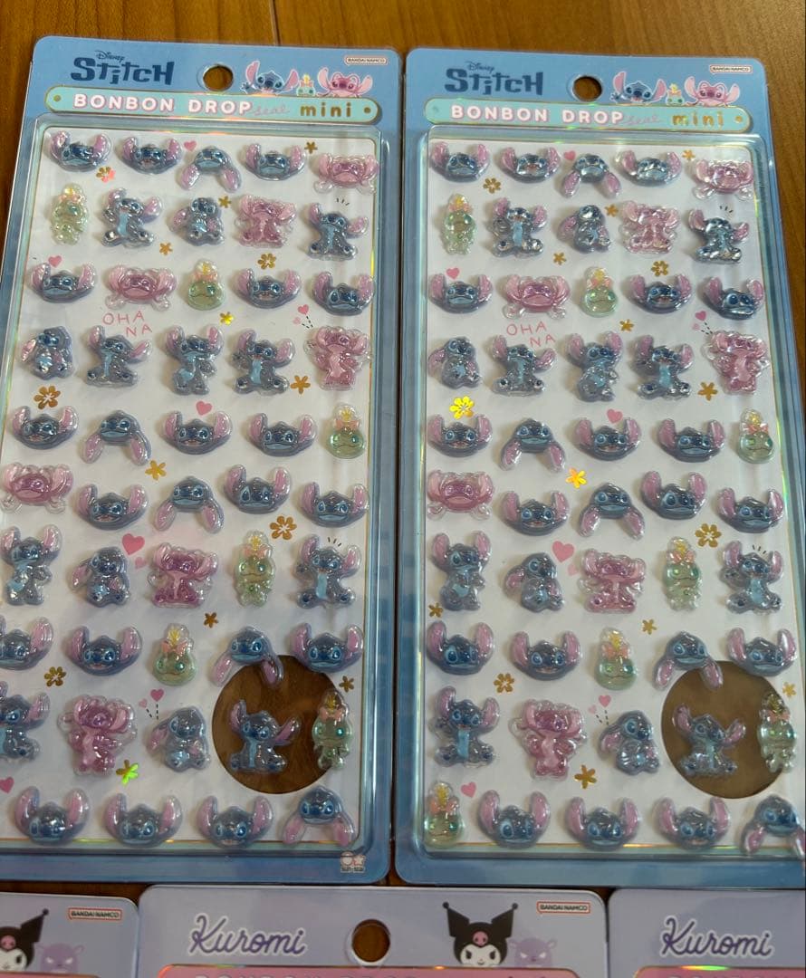 ボンボンドロップシール BONBON ミニ クロミ ディズニー スティッチ