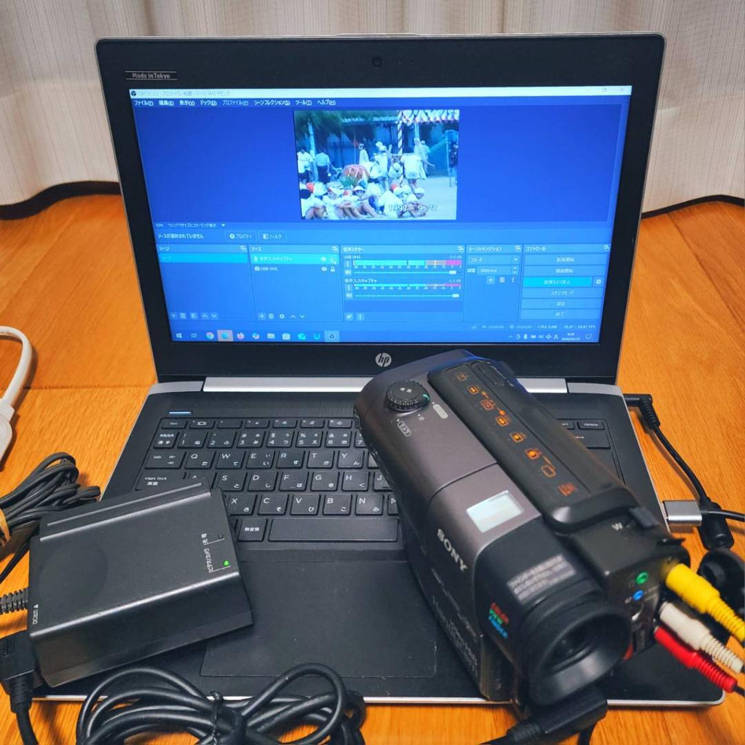 【動作確認済】SONY Hi8 高画質 ビデオカメラ CCD-TR11 セット