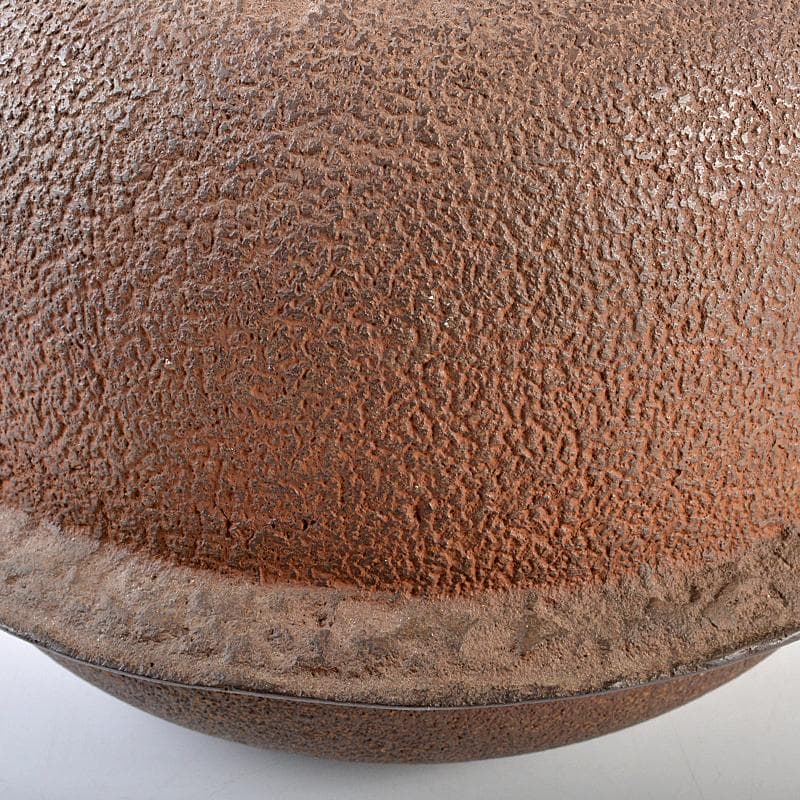 茶道具 釜師 和田美之助造 真形羽釜 共布共箱 M R5551B