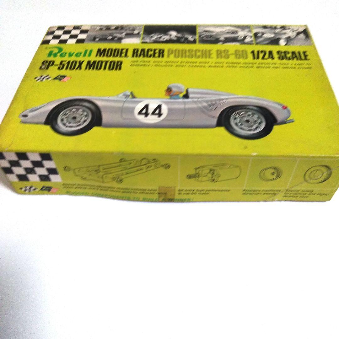 ［レア］60年代レベル1/24ポルシェRS―60　スロットカー組み立てキット