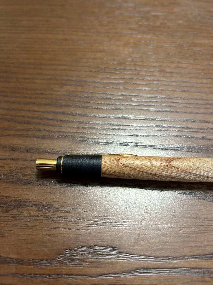 ボナンペン欅真鍮金具シャープペンシル0.5mm 新品